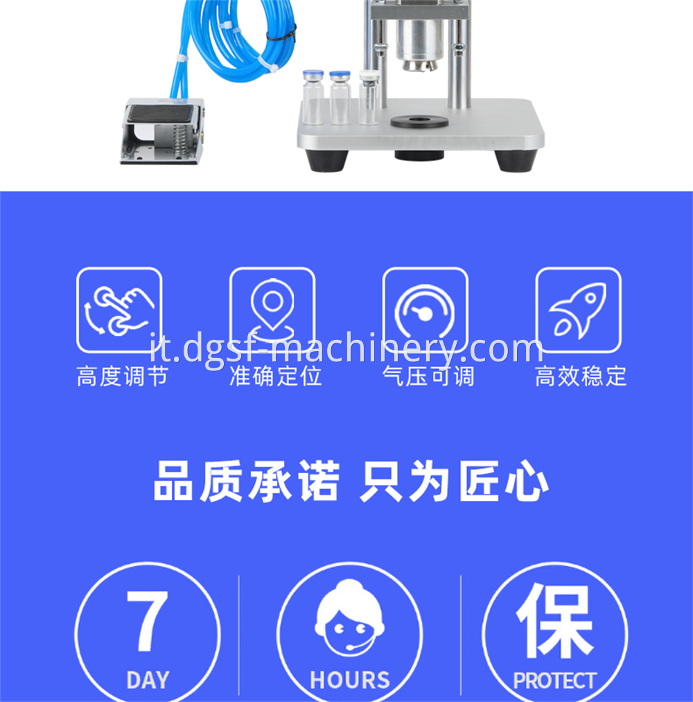 Pneumatic Amp Bottle Capping Machine 2 Jpg